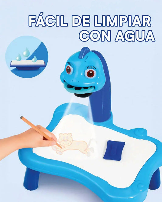Mesa de Dibujo Infantil con Proyector Creativo 3 en 1