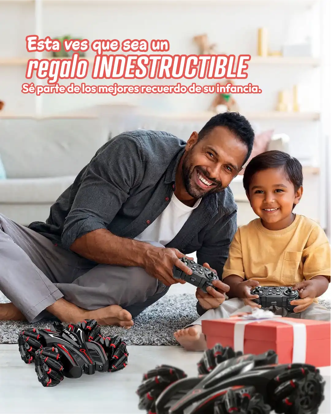 Carro Indestructible con sensor de movimientos