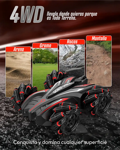 Carro Indestructible con sensor de movimientos