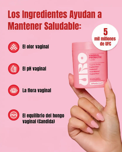URO Probióticos Femeninos Vaginal