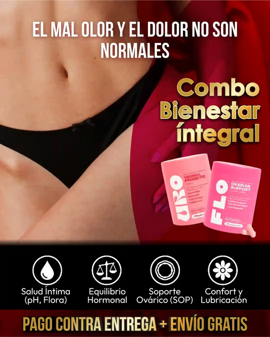 Combo Bienestar Íntimo Femenino URO + FLO + Truly