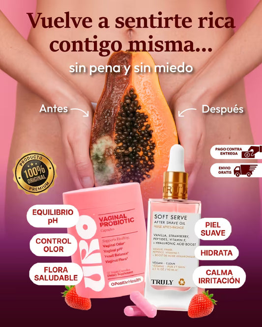 Combo URO Probióticos Vaginales + TRULY