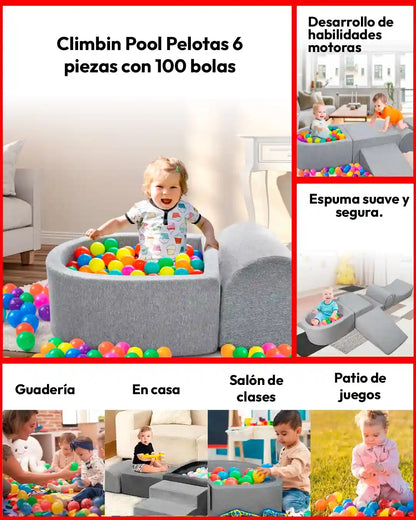 PISCINA SENSORIAL DE ESPUMA PREMIUM